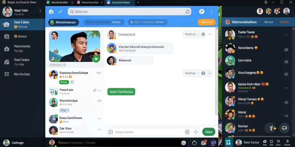Karakter unik dengan kekuatan khusus yang menarik.