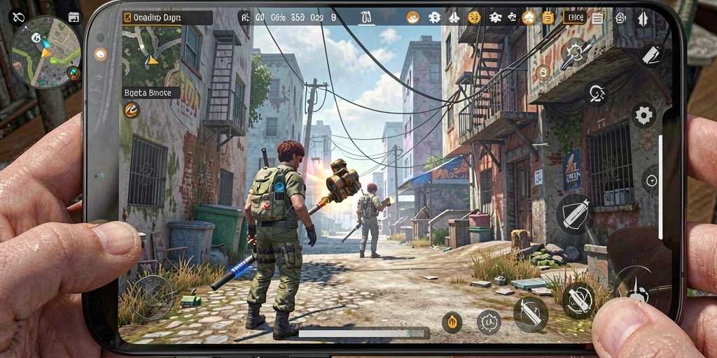 Fitur multiplayer yang memungkinkan bersaing dengan teman.