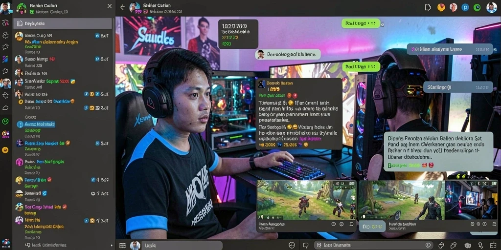 Screenshot progres karakter yang menunjukkan peningkatan kemampuan.