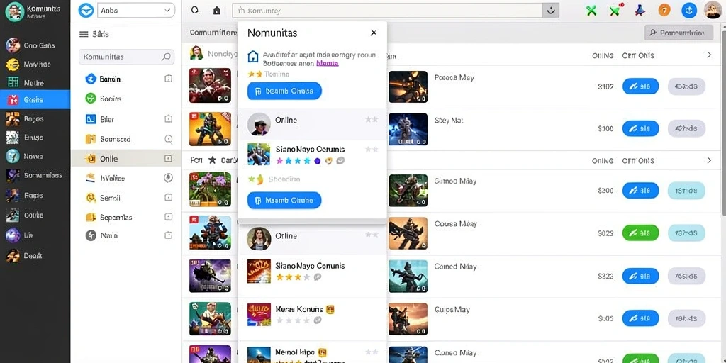 Mode multiplayer yang penuh kompetisi.