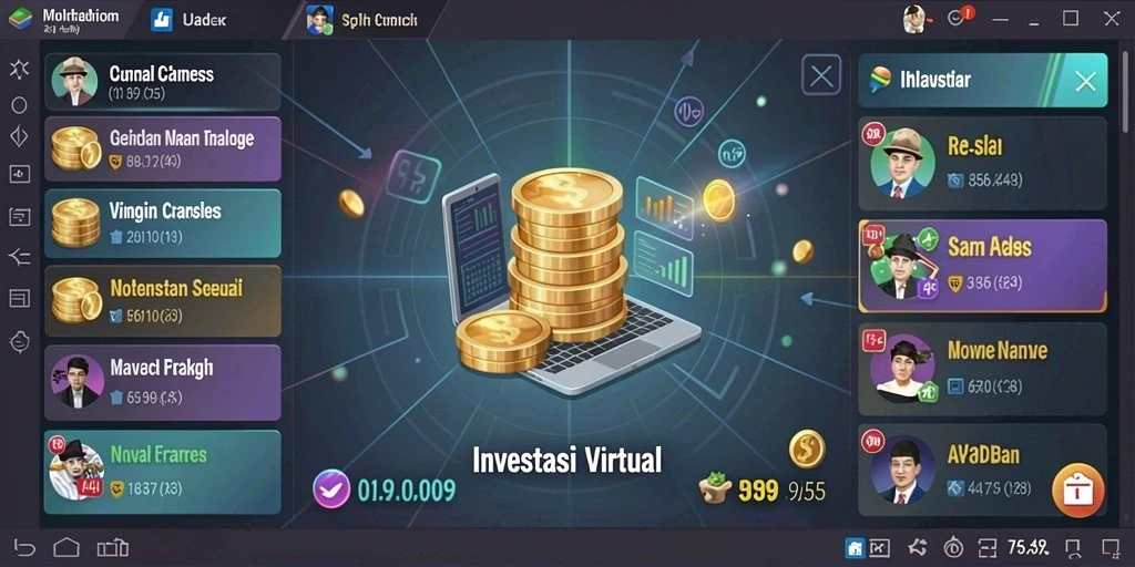 Screenshot KOPI77: Fitur karakter baru yang menarik.