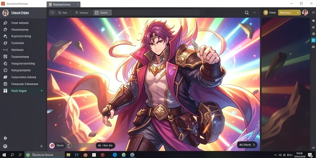 Karakter unik dengan berbagai skin yang menarik.