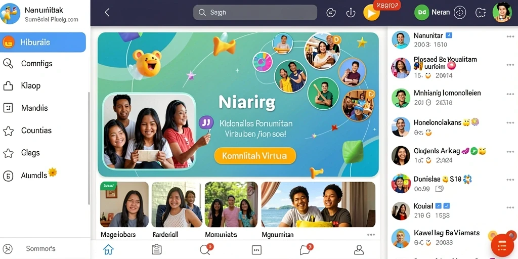 Kompetisi seru dengan teman-teman.