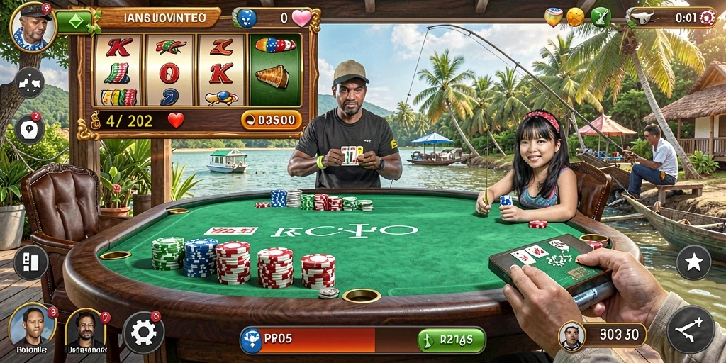 Tangkapan layar memperlihatkan momen seru dalam mode multiplayer.