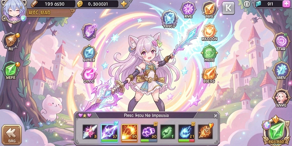 Fitur interaksi sosial yang memungkinkan pemain berkomunikasi.