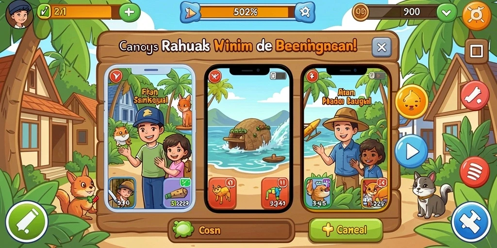 Grafis menakjubkan yang membuat gameplay lebih seru.